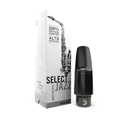 Abbildung von D&#039;Addario MJS D6M Select Jazz Mundstück füt Altsaxophon Bahn D6 Öffnung 1,98 mm