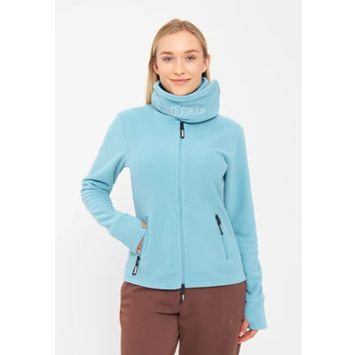 Abbildung von Bench. Fleecejacke &quot;FUNNEL&quot;, (1 St.), ohne Kapuze, mit Glitzerstickerei