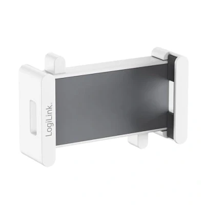Abbildung von Logilink BP0204W Klemmhalterung für 4,715&quot; Geräte an Monitorarme (VESA 75x75), Farbe: Weiß
