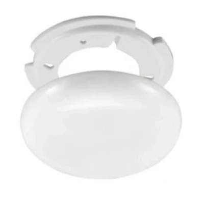 Abbildung von 10 Stück Abzweigdose weiß Elektroinstallation Verteilerdose flach Lampenbaldachin Verteilerbaldachin aufputz Baldachin Deckendose Deckenrosette ultraflach Ø13cm x 1,5 cm (10x 130mm)