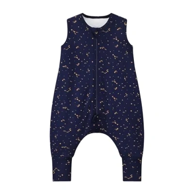 Abbildung von Owlivia 2.0 TOG Baby Schlafsack aus 100% Bio Baumwolle mit Füßen Ganzjähriger Komfort für Ihr Kleinkind, Sternenhimmel 70 cm (1 Jahr)