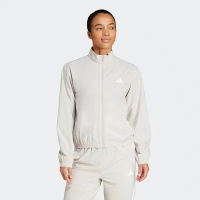 Abbildung von adidas Performance Train Essentials 3 Stripes WARM UP Trainingsjacke, Damen, Größe: XXS, Black/white