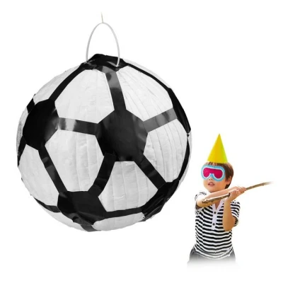 Abbildung von relaxdays Papierdekoration Pinata Fußball