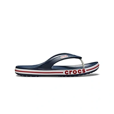 Abbildung von Crocs Unisex Bayaband Flip Flops, Marineblau Pfeffer, 36/37 EU