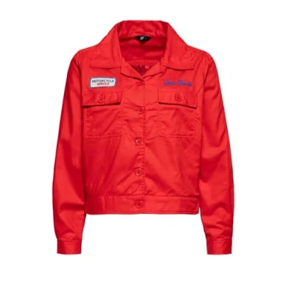 Abbildung von Queen Kerosin Damen Workwear Jacke Vintage Worker Jacket Retro 50S Motorcycle Biker Faster Then The Wind