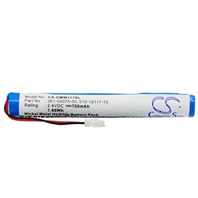 Abbildung von CS GMW117SL Akkus 700mAh Kompatibel mit [Garmin] 010 01248 00, gWind Wireless, Wireless Transducer, Wind Sensor Ersetzt 12117 10, 361 00075 00