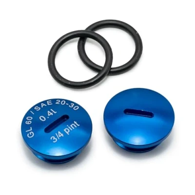 Abbildung von Set Verschlußchrauben Alu blau inkl. Dichtringen S51, S53, SR50, KR51/2