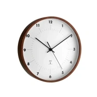Abbildung von TFA Dostmann Wanduhr Funk mit Holzrahmen