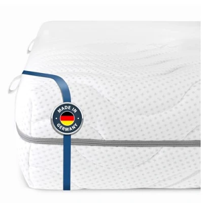 Abbildung von BMM Matratze 90x210 cm Komfort 19 Härtegrad H4 extra fest/Kaltschaummatratze Öko Tex Zertifiziert/ergonomische 7 Zonen Höhe cm/Matratzen produziert in Deutschland