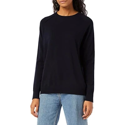 Abbildung von Falke Damen Crew Neck Longsleeve, Night Sky, M