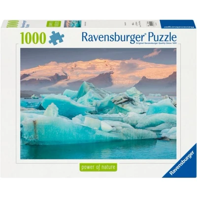 Abbildung von Ravensburger Puzzle power of natur, Jökulsarlon Iceland, 1000 Puzzleteile, Made in Germany