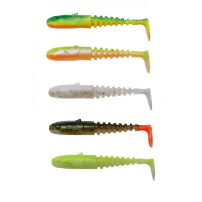 Abbildung von Savage Gear Gobster Shad Dark Water Mix 7,5cm (5 stuks) Gummifisch