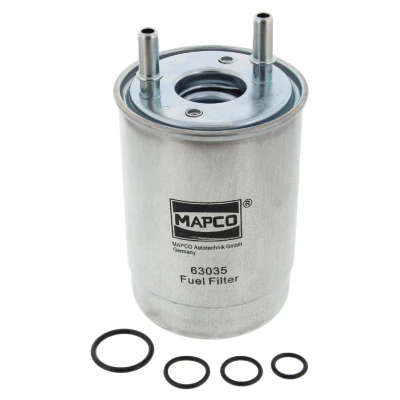 Abbildung von MAPCO 63035 Kraftstofffilter Leitungsfilter RENAULT: MEGANE 3 Grandtour, SCENIC 3, Grand SUZUKI: Vitara 2 SUV
