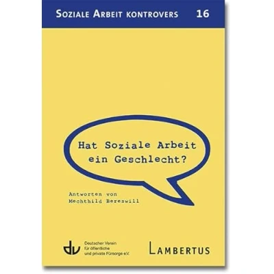Abbildung von Hat Soziale Arbeit ein Geschlecht?: Antworten von Mechthild Bereswill Aus der Reihe kontrovers Band 3/2016