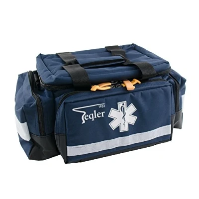 Abbildung von Teqler T 131063BL Rettungstasche Lüttich aus wasserabweisendem, Nylon, klein, 43 cm x 21 27