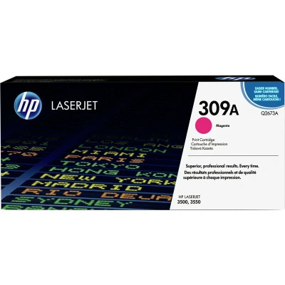 Abbildung von HP 309A (Q2673A) Magenta Toner
