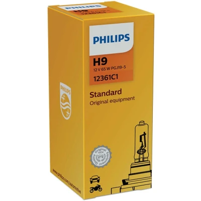 Abbildung von PHILIPS 12361C1 Glühlampe, Fernscheinwerfer H9 12V 65W Halogen VOLKSWAGEN: Passat B8 Alltrack, CHRYSLER: VOYAGER 4, MITSUBISHI: PAJERO 4