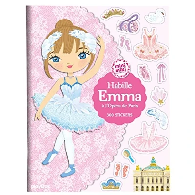 Abbildung von Minimiki stickers Habille Emma à l&#039;Opéra de Paris: Avec 300
