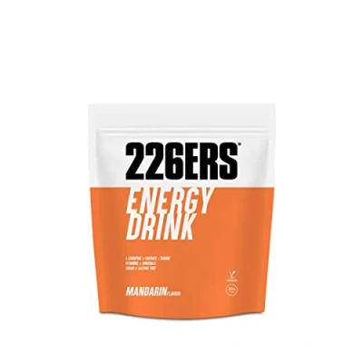 Abbildung von 226ERS Energy Drink Getränkepulver mit Amylopektin, Taurin und L Carnitin, glutenfrei laktosefrei Energie Booster in Pulver, Mandarine 500 gr