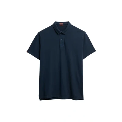 Abbildung von Superdry Essential Poloshirt, Herren, Größe: XL, Bluebell