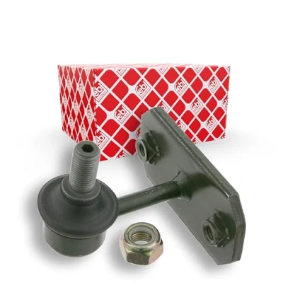 Abbildung von FEBI BILSTEIN 26736 Koppelstange Vorderachse links 62 M12 x 1,25 mit selbstsichernder Mutter Stahl TOYOTA: Land Cruiser 80