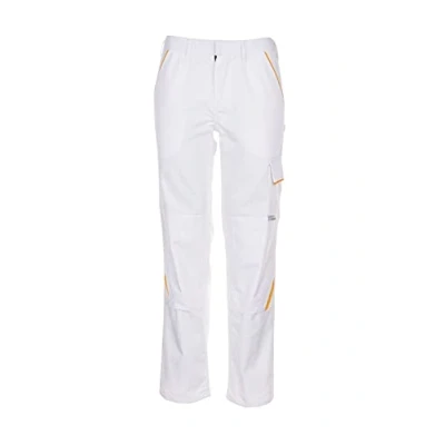 Abbildung von Planam Highline Herren Bundhose reinweiß gelb Modell 2327, Größe 56