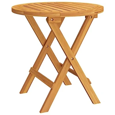 Abbildung von vidaXL Gartentisch Bistrotisch Ø46x47 cm Massivholz Akazie (1 St)