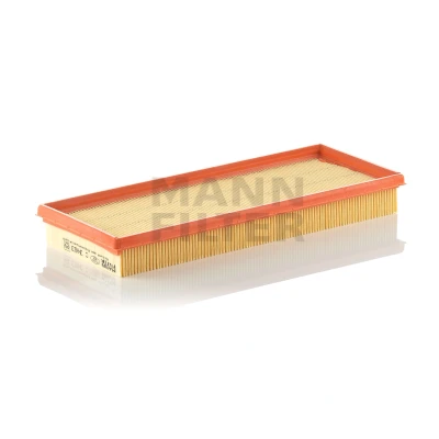 Abbildung von MANN FILTER C 3463 Luftfilter 38 134 334 Filtereinsatz PEUGEOT: 205 II Schrägheck, 309 I OPEL: Ascona B Limousine, Rekord E1 Limousine