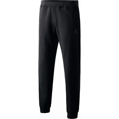 Abbildung von Erima Unisex Kinder Sweatpant mit B ndchen, Schwarz, 116 EU