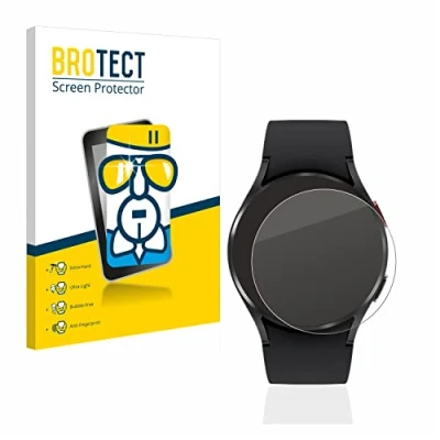 Abbildung von BROTECT Schutzglas für Samsung Galaxy Watch 4 (40mm) Schutzfolie Panzer Folie Glas [Extrem Kratzfest 9H, Anti Fingerprint, Ultra Transparent]