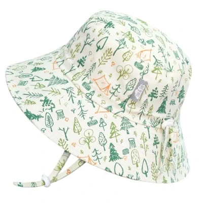 Abbildung von Jan &amp; Jul Jungen Baumwoll Bucket Hat, Verstellbarer Sonnenhut mit 50+ UPF für Babys und Kleinkinder (M: 6 24 Monate, Camp Grove)
