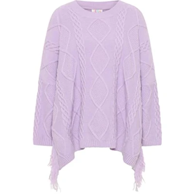 Abbildung von aleva Women&#039;s Strickpullover, Flieder, Medium/Large