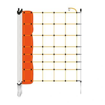 Abbildung von Gallagher Elektrozaunnetze Schafe weiß, 90cm,
