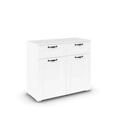 Abbildung von rauch Vertiko &quot;Cottage by Aditio&quot;, in skandinavischem Landhausstil, 2 Schubladen mit Softclose Funktion