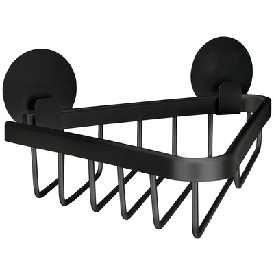 Abbildung von Kleine Wolke Duschkorb &quot;Rocco&quot;, BxTxH: 25,4x13,5x4,5 cm, Aluminium