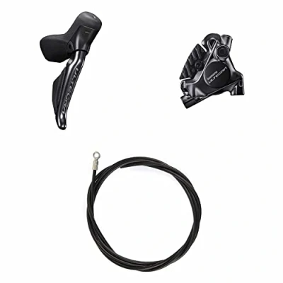 Abbildung von Shimano Scheibenbremse Di2 BR R8170hdr HR re 1700mm 12f sw FM inkl Hebel