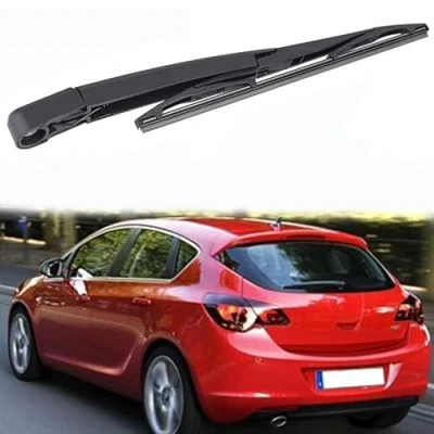 Abbildung von ZELLYA Wischerarm Hinten Scheibenwischer Wischer Set, für Opel Astra J 2009 2015 Scheibenwischerarm Blatt Austausch Kunststoff Schwarz