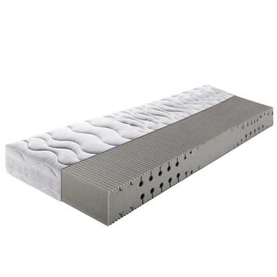 Abbildung von Breckle Kaltschaummatratze &quot;Pro Body S 592, 7 Zonen Matratze 90x200 cm, 140x200 cm&quot;, 22 cm hoch, Raumgewicht: 35 kg/m3, (1 St.), &amp; weitere Größen, H2/H3/H4, ergonomisch, atmungsaktiv