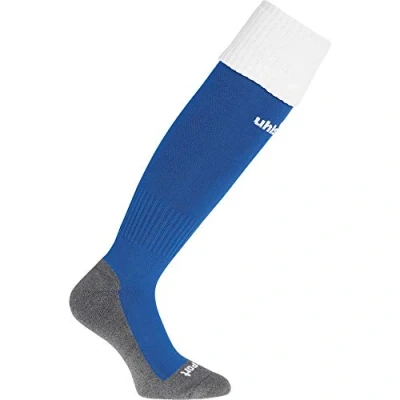 Abbildung von uhlsport Fussball Teamsport CLUB Kniestrümpfe, Herren, Größe: 37 39, Blau/weiss