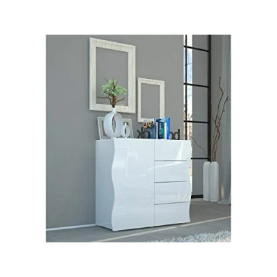 Abbildung von möbelando Highboard Onda, 90 x 81.2 40 cm (B/H/T)