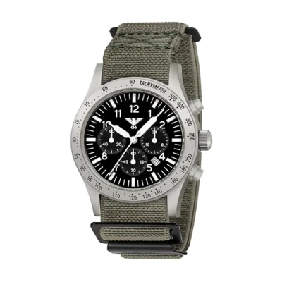 Abbildung von KHS PLASSC.DFSGO Herrenuhr Platoon Solar Chronograph Stahl Grau