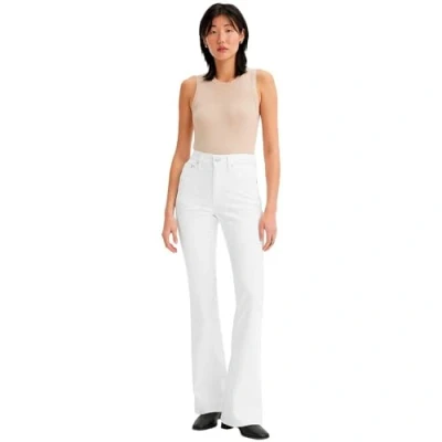 Abbildung von Levi&#039;s 726 HR Flare Flared Jeans, Damen, Größe: 31x32, Soft clean white