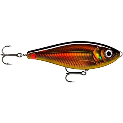 Abbildung von Rapala Unisex Adult X Rap Haku Angelköder Angelzubehör mit Robustem ABS Körper Süßwasser Spinnköder Variable Lauftiefe Fischköder 14cm, 74g Hergestellt in Estland 5W 50UV, Standard