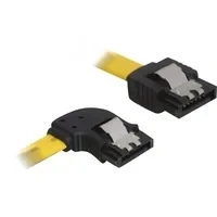Abbildung von SATA Kabel gerade &gt; nach links gewinkelt
