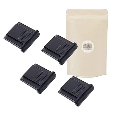 Abbildung von X4 Blitzschuh Flash Cache Sabot für Kamera DSLR Canon Nikon Pentax Olympus Panasonic Protection Adaptive French Marke