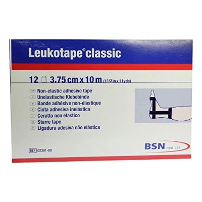 Abbildung von Leukotape Classic 3,75 cmx10 m schwarz 12 St