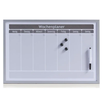 Abbildung von zeller Present Magnettafel Wochenplaner BIANCO (LB 60x40 cm) LB cm weiß