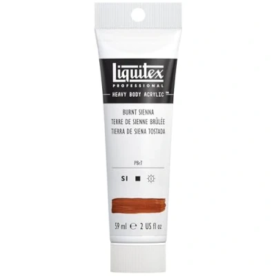 Abbildung von Liquitex 1045127 Professional Heavy Body Acrylfarbe in Künstlerqualität mit ausgezeichneter Lichtechtheit buttriger Konsistenz, 59ml Tube Siena Gebrannt