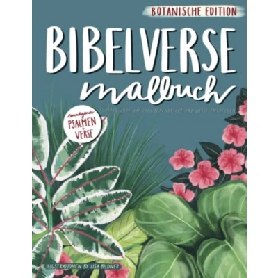 Abbildung von Bibelverse Malbuch: Gottes Wort auf erfrischende Art und Weise entdecken