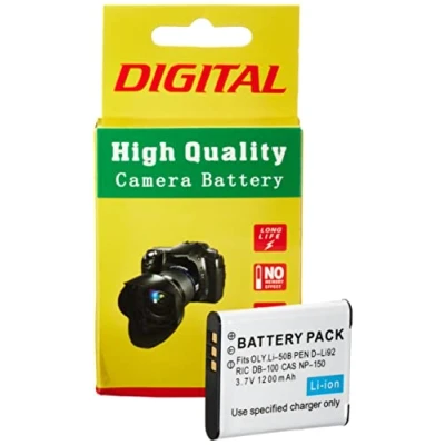 Abbildung von Amsahr Digitalkamera und Camcorder Akku für Olympus LI 50B, Pentax D LI92